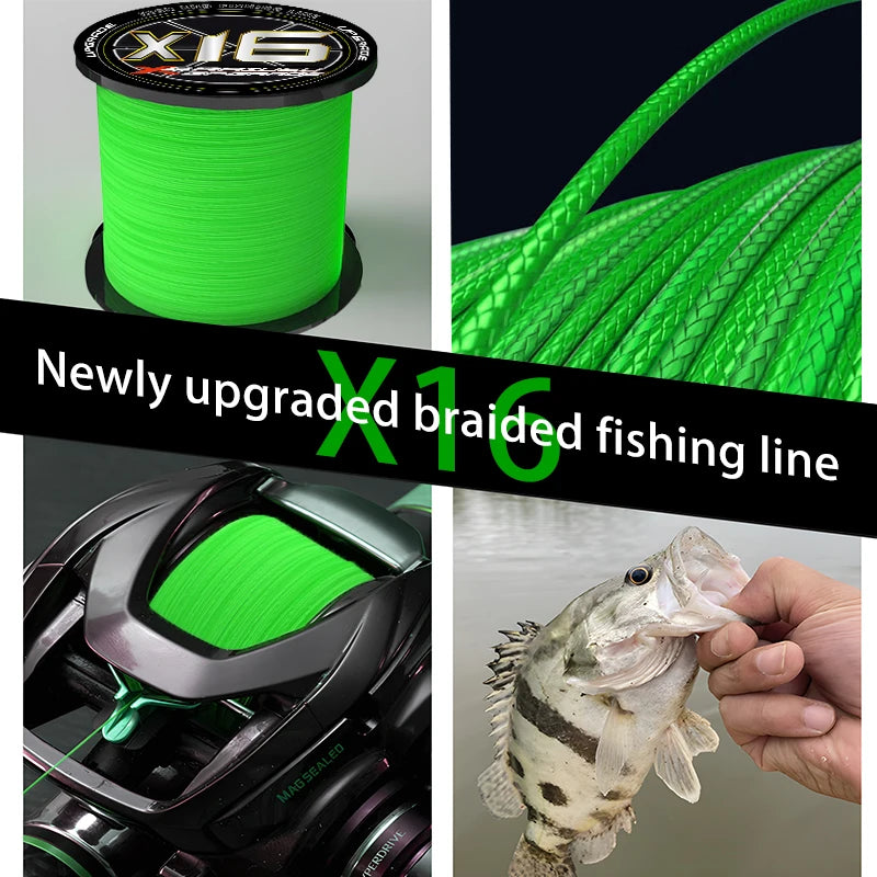 16X  Braided Fishing Line
